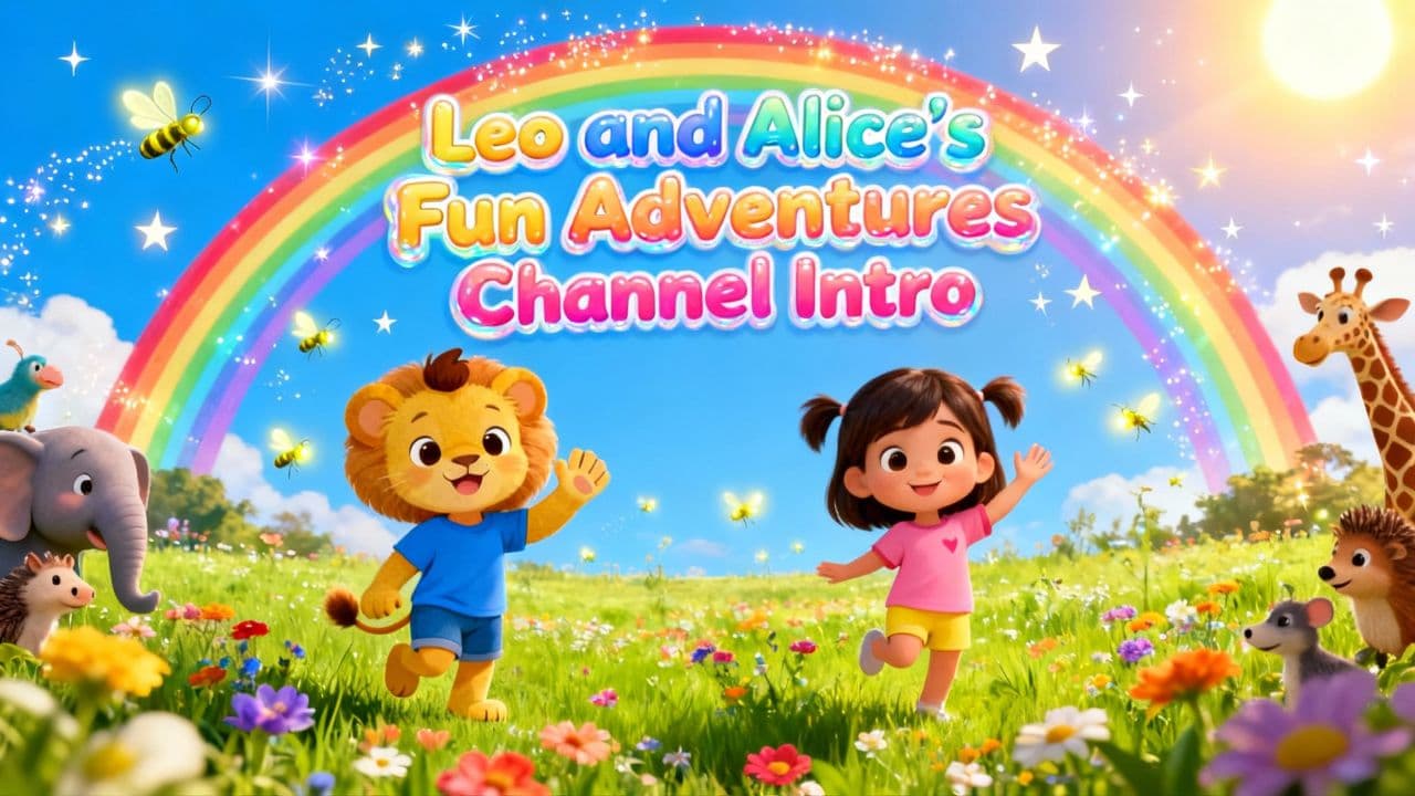 Leo and Alice's Fun Adventures Channel Intro