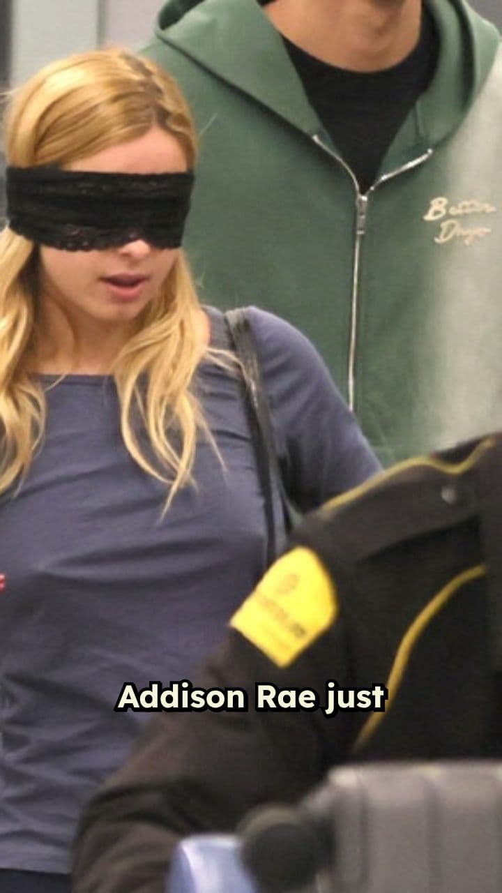 Addison Rae's Bold Airport Statement
