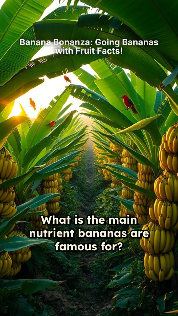 Banana Bonanza: Going Bananas with Fruit Facts!