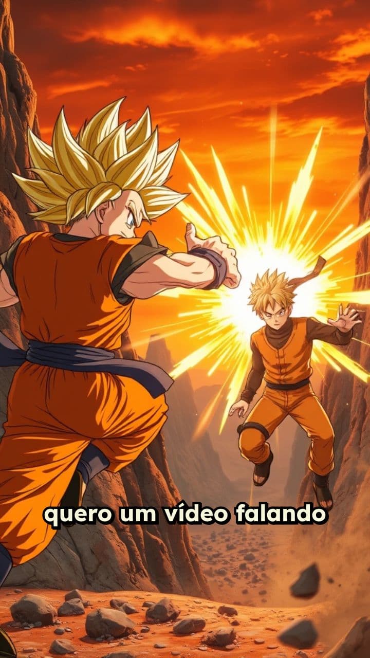 Goku vs Naruto: Quem Vence na Porrada