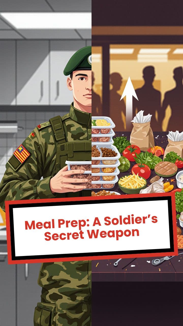 Meal Prep: A Soldier’s Secret Weapon