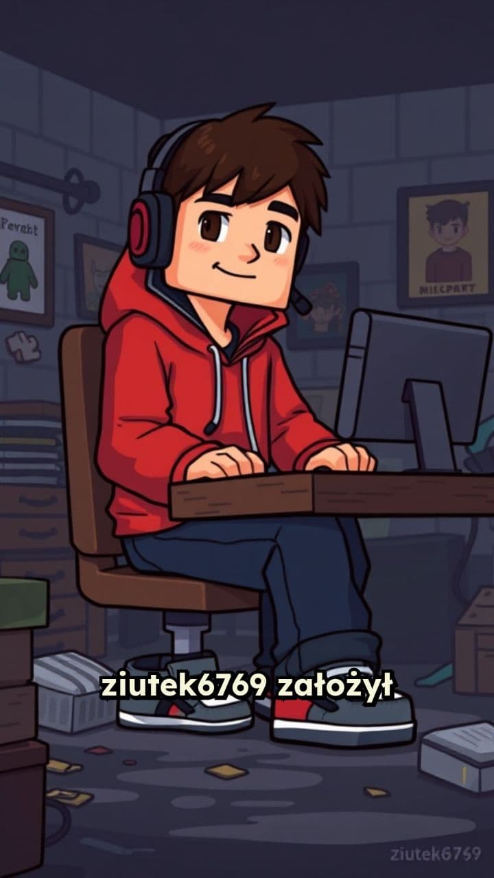 Ziutek6769 na YouTube: Fajny i Upośledzony