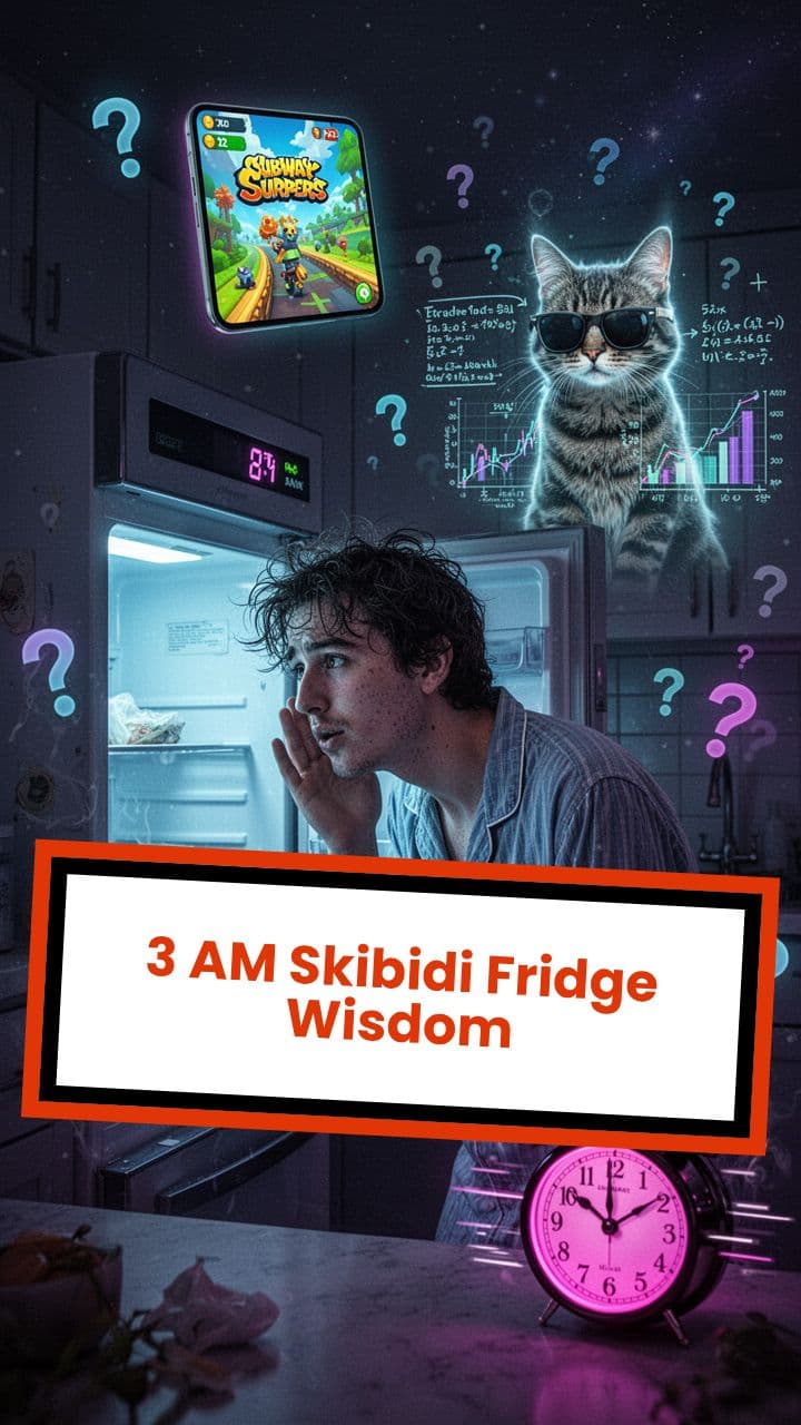 3 AM Skibidi Fridge Wisdom