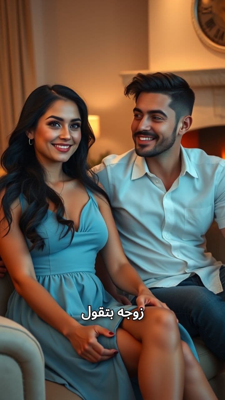 محادثة زوجين طريفة