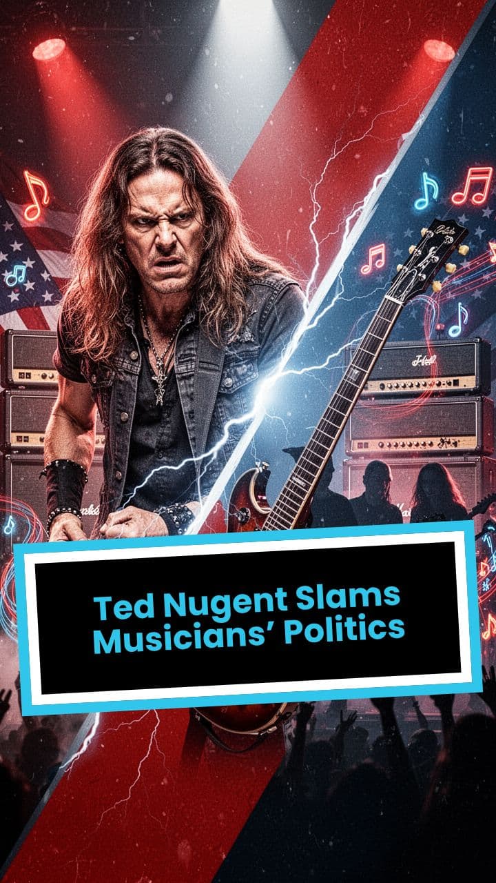 Ted Nugent Attacks Green Day: ‘No Brains’