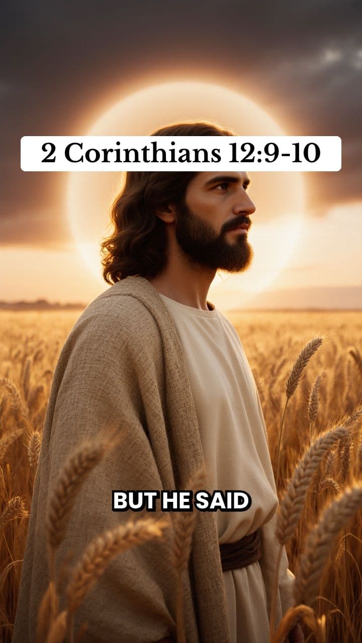 2 Corinthians 12:9-10 - Strength in Weakness