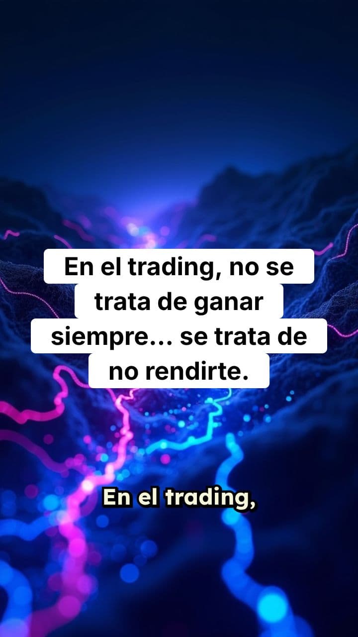 El Camino del Trader: Persistencia