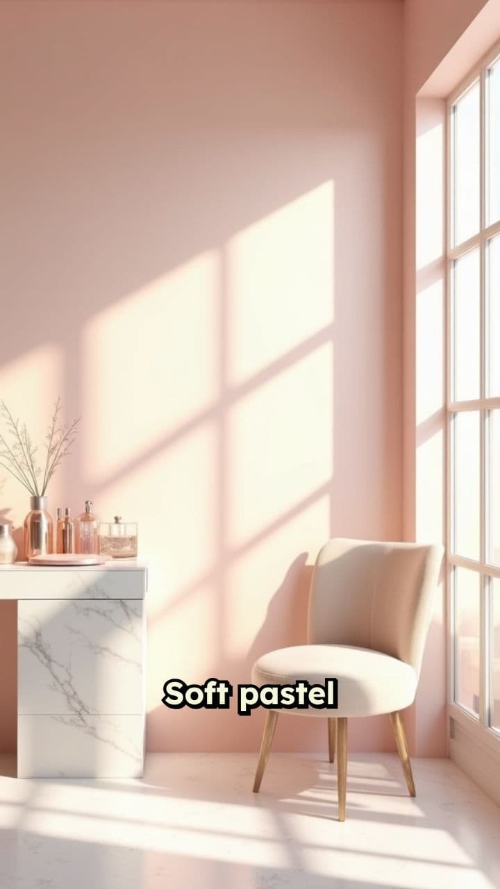 Зимняя красота в пастельных тонах