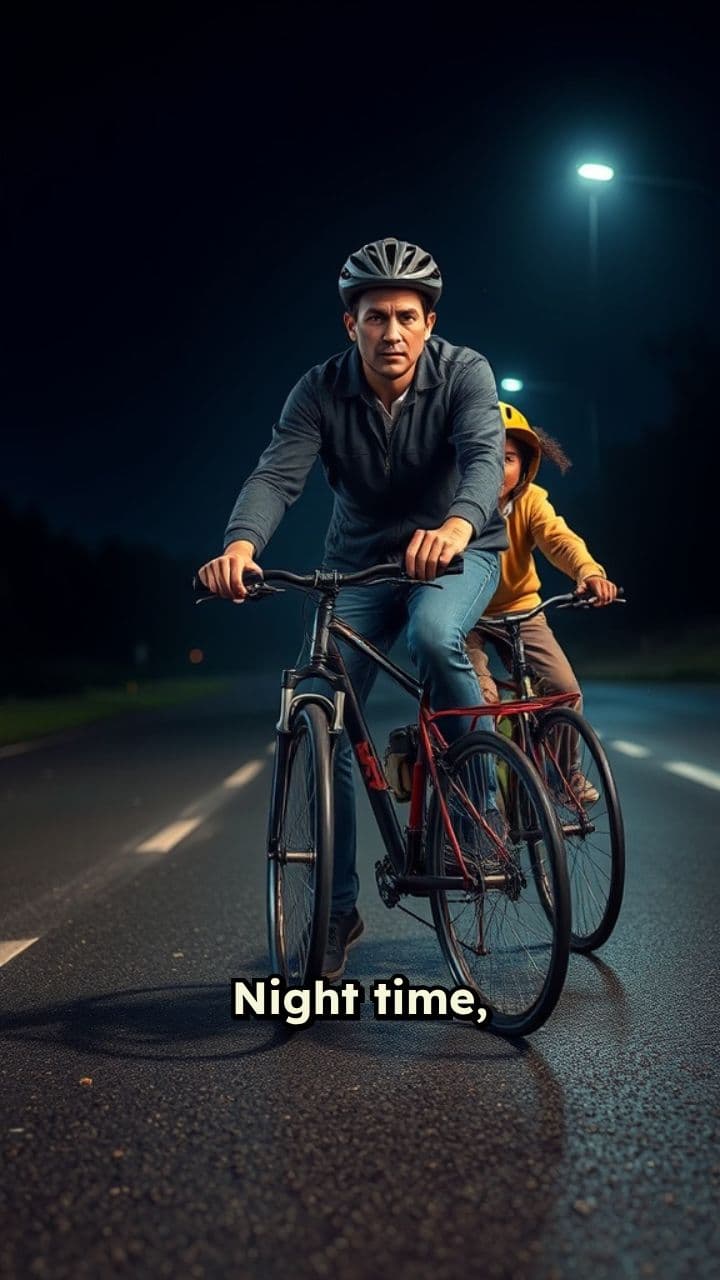 Nighttime Bike Accident Injures Man