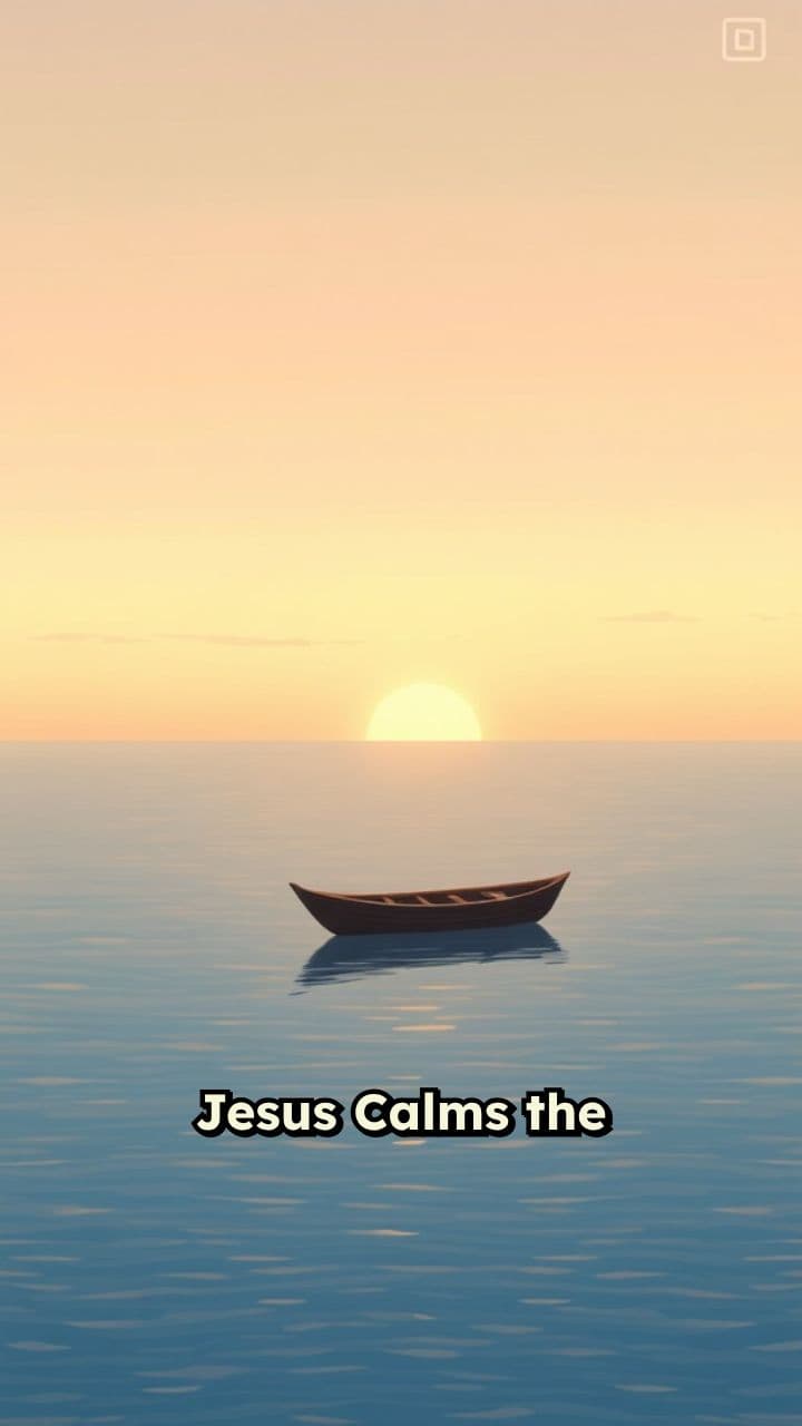 Jesus Calms the Storm