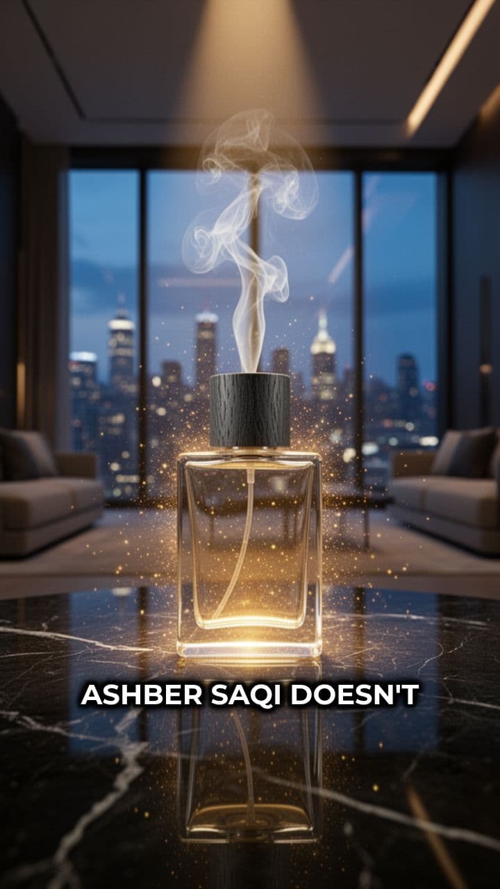 ASHBER SAQI: An Impossibly Elegant Aura