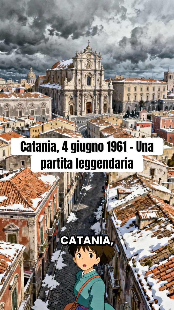 La Partita della Neve – Catania vs Inter 1961