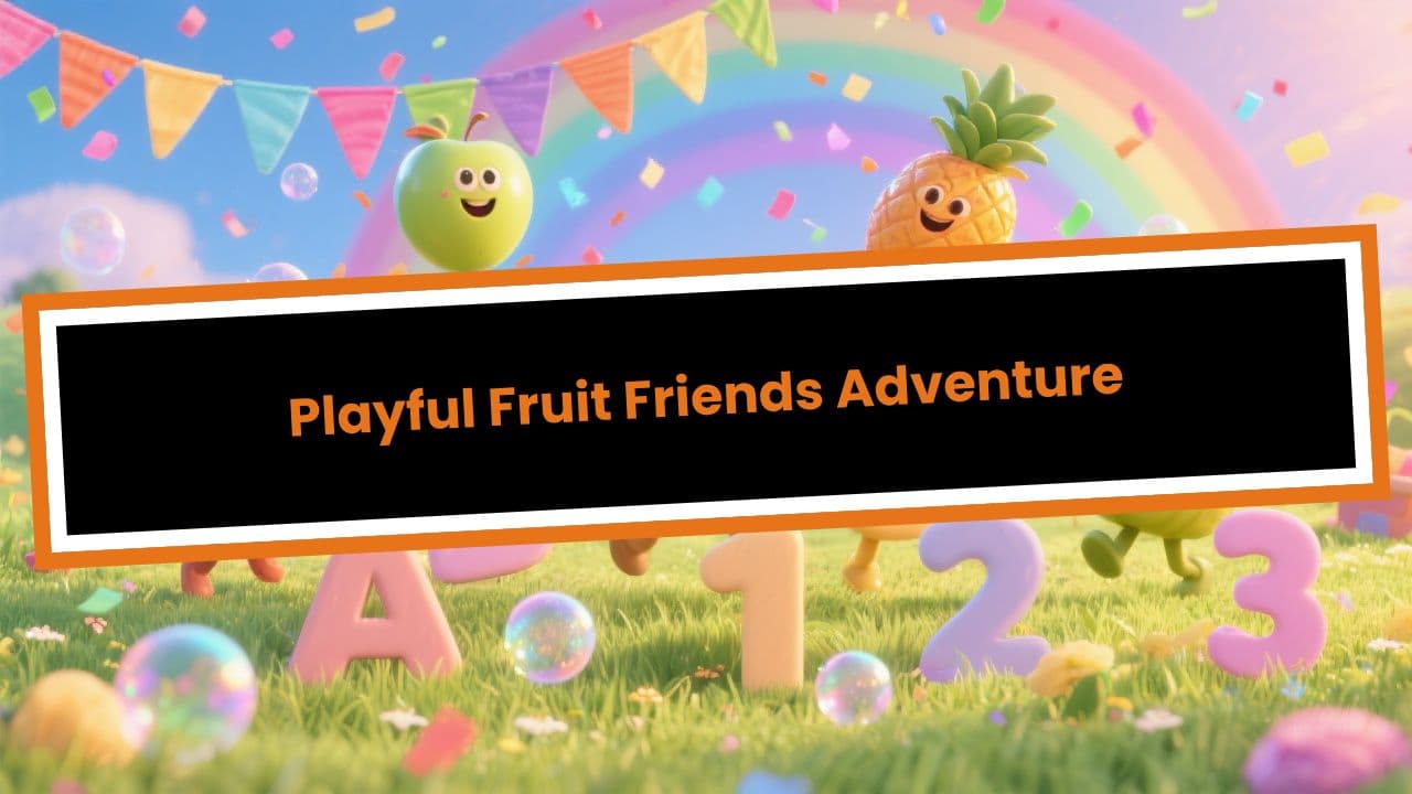 Playful Fruit Friends Adventure