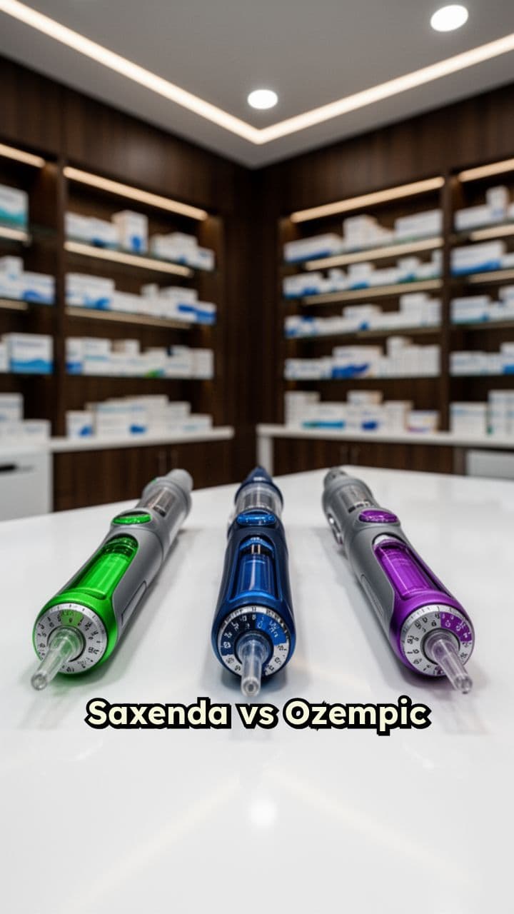 Saxenda vs Ozempic vs Mounjaro Explained