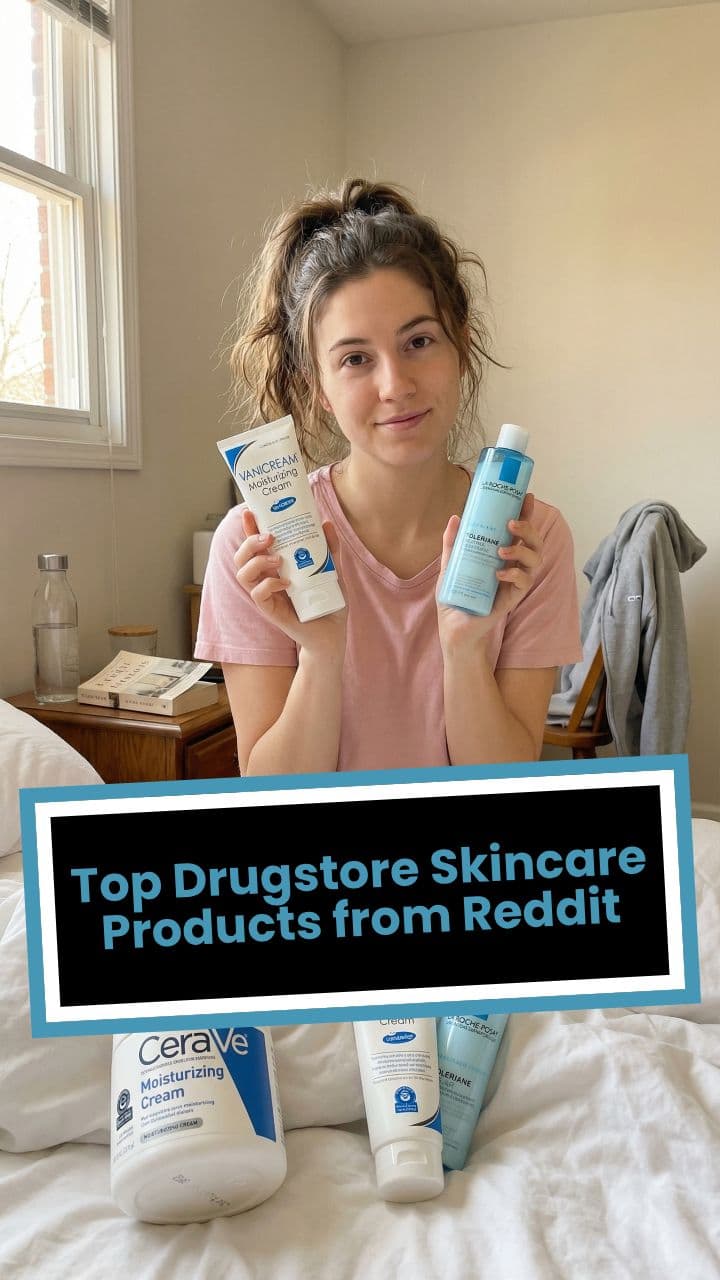 Top Drugstore Skincare Products from Reddit