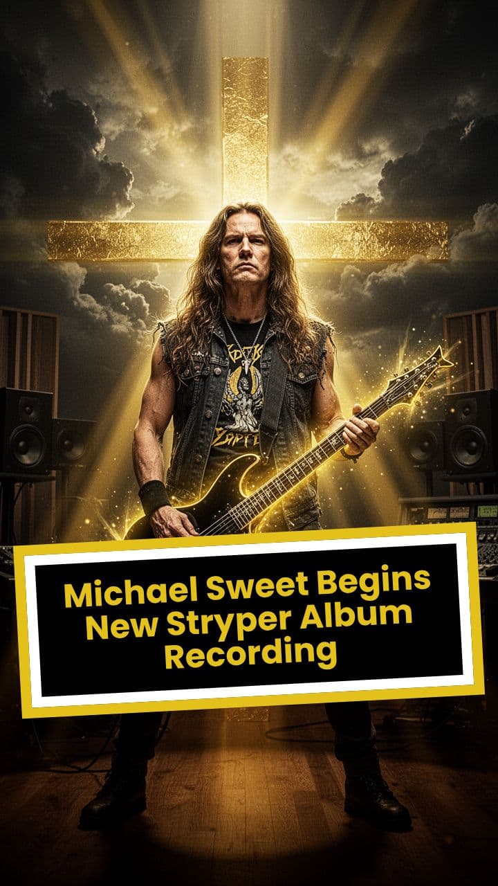 Michael Sweet Vows Stryper’s Strongest Album Amid Health Battle