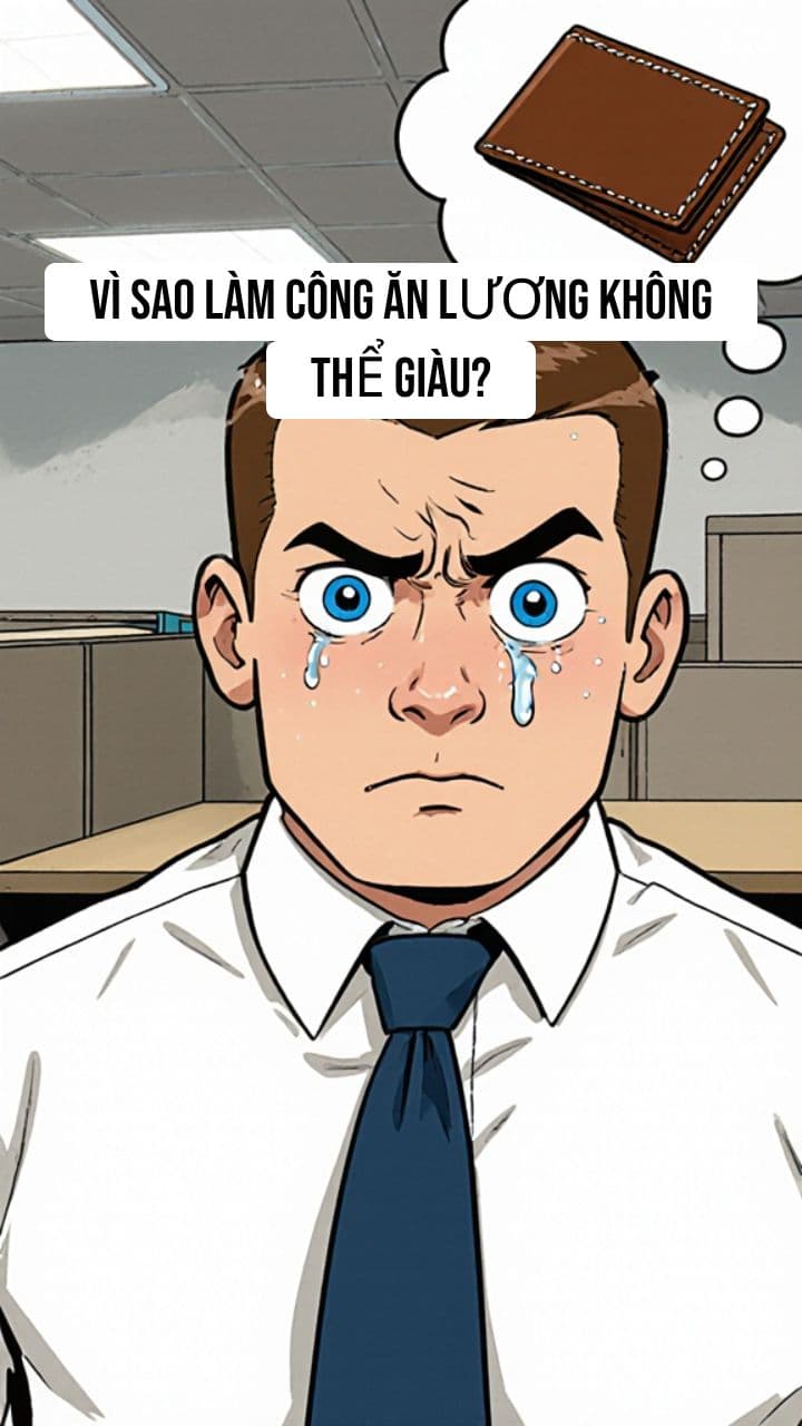 Vì Sao Làm Công Ăn Lương Không Thể Giàu!