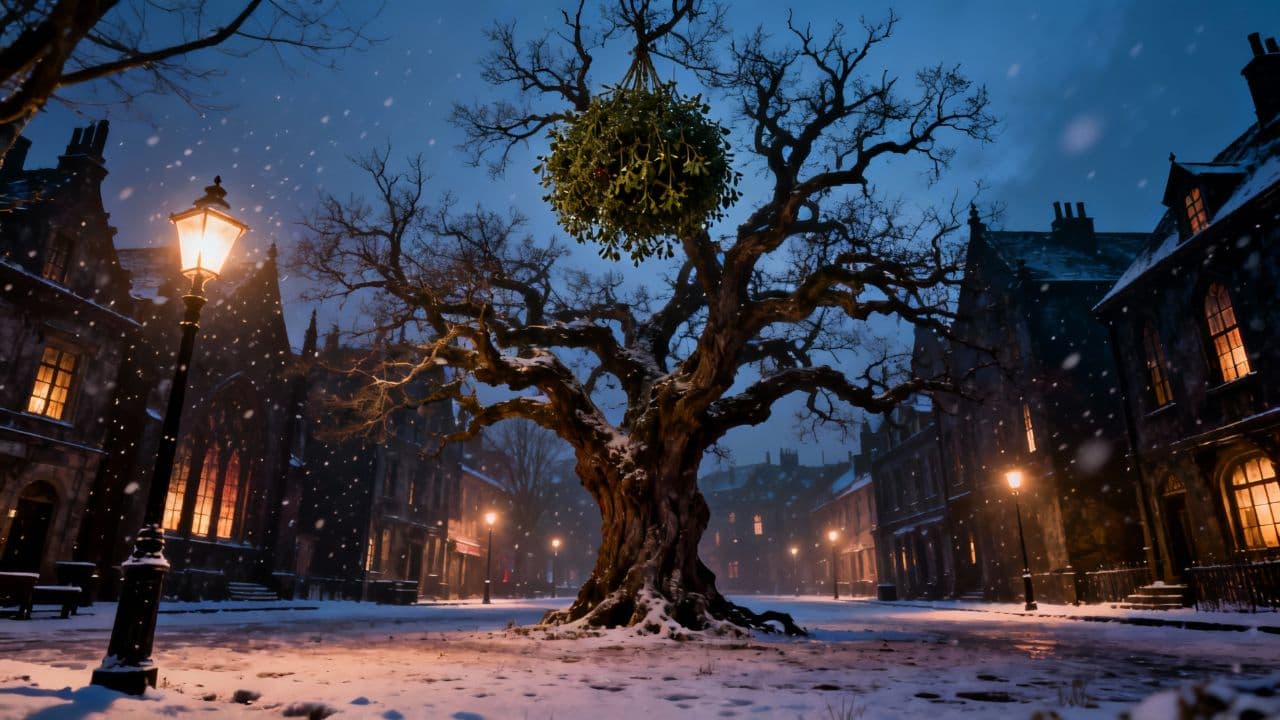 Mistletoe's Dark Embrace