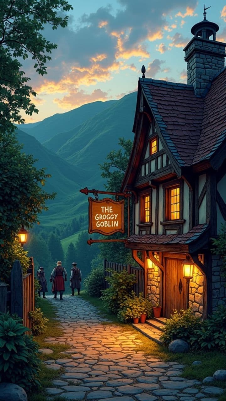 Запретная любовь в таверне