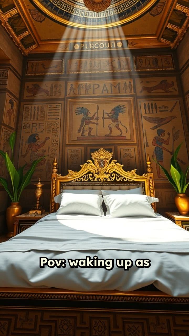 Awakening as an Egyptian Pharaoh