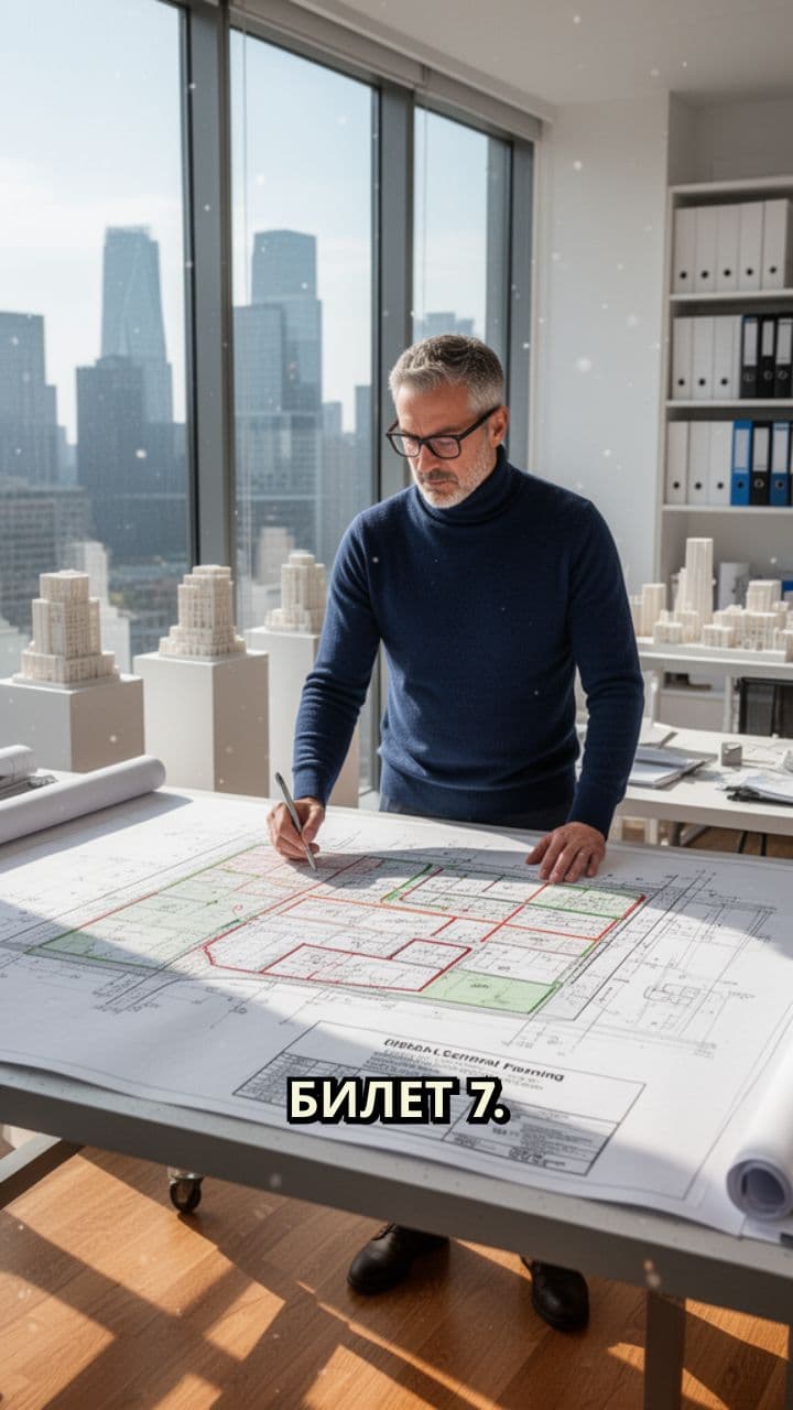 Генплан: элементы и ширина дорог