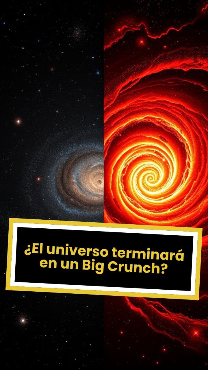 ¿El universo terminará en un Big Crunch?