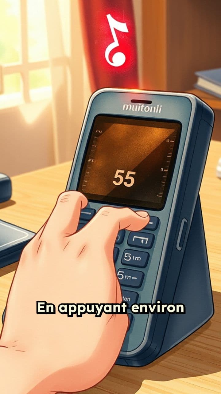 Note musicale par pression sur #