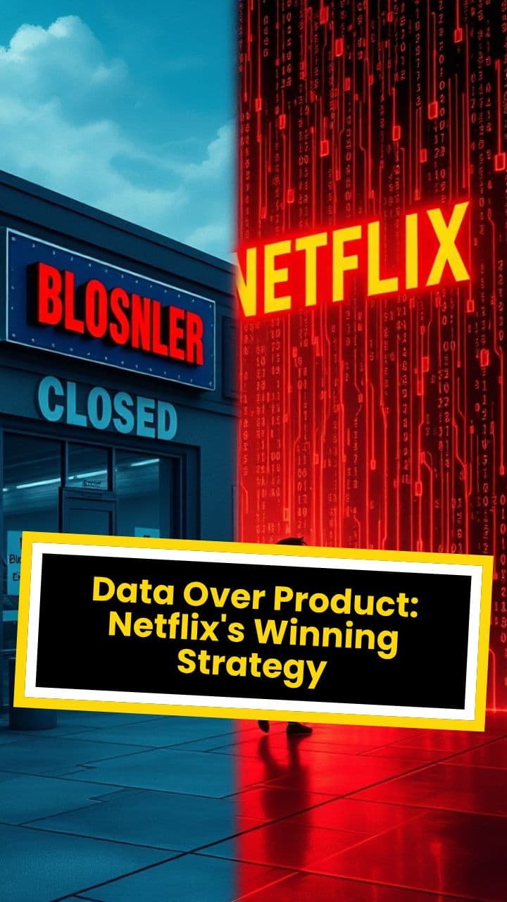 Data Over Product: Netflix's Winning Strategy