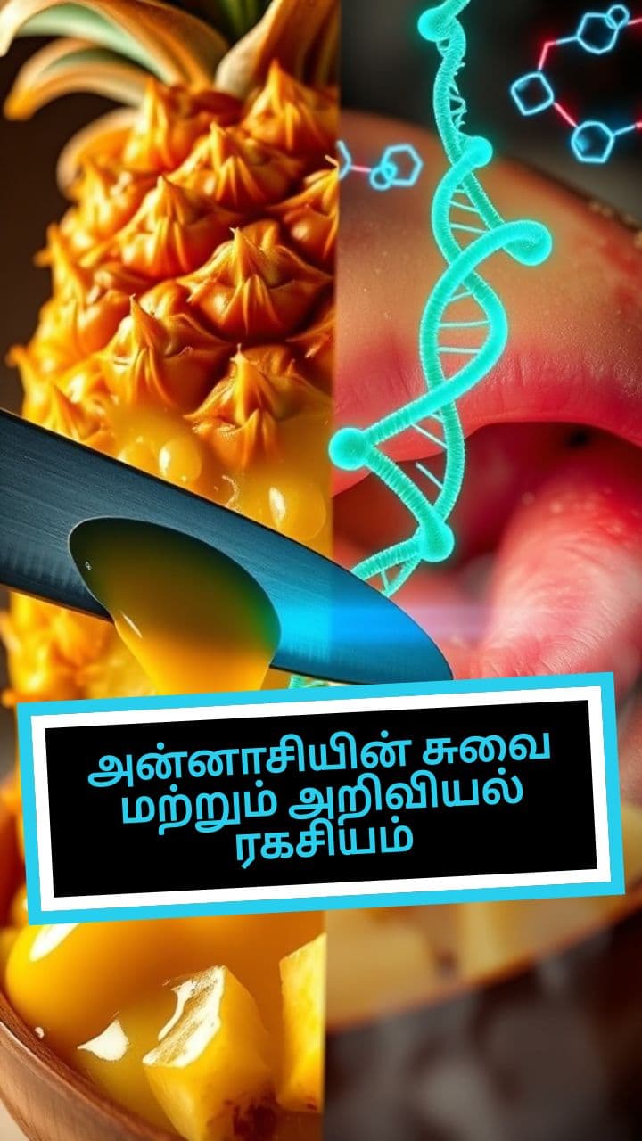 அன்னாசியின் சுவை மற்றும் அறிவியல் ரகசியம்