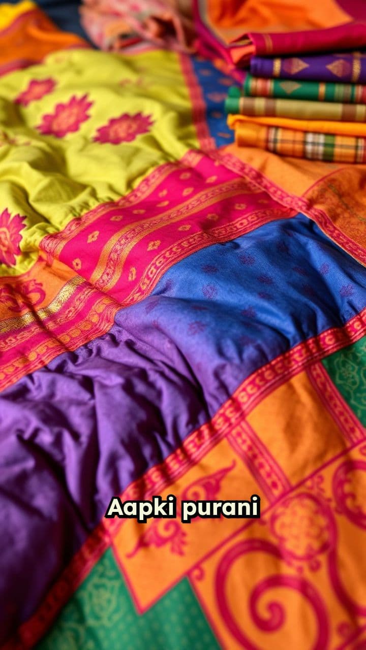 Purani Sarees Se Bani Khaas Razai