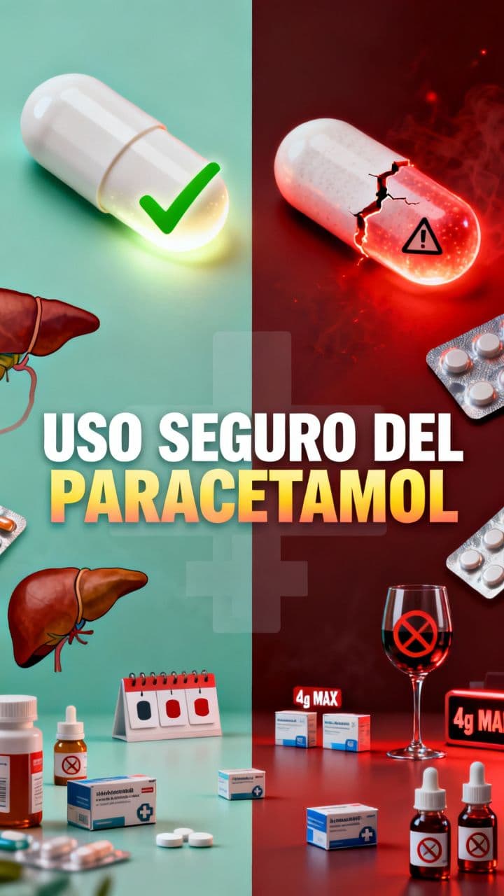 Uso seguro del paracetamol