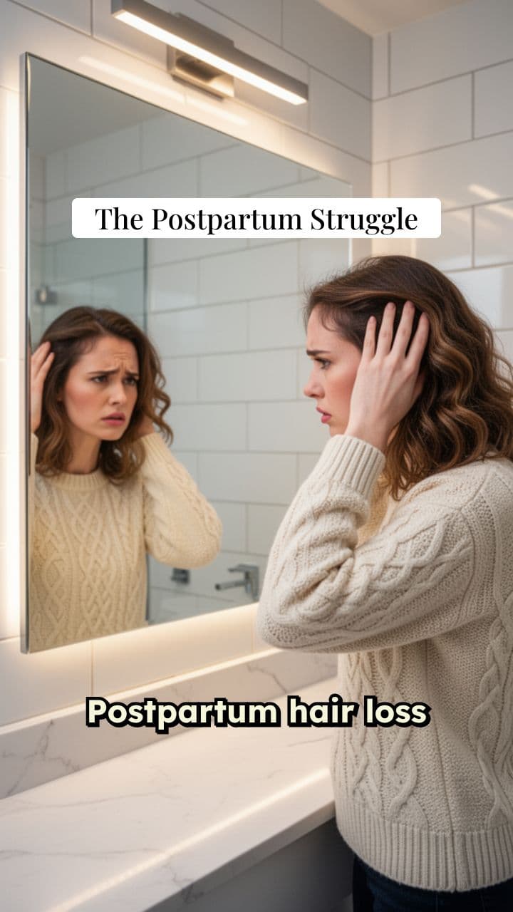 Postpartum Hair Growth Journey