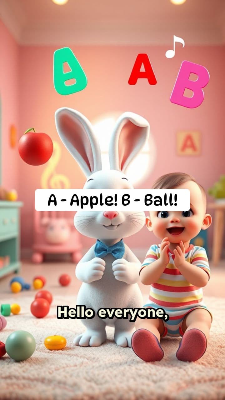 Alphabet Adventure with Rosie the Rabbit
