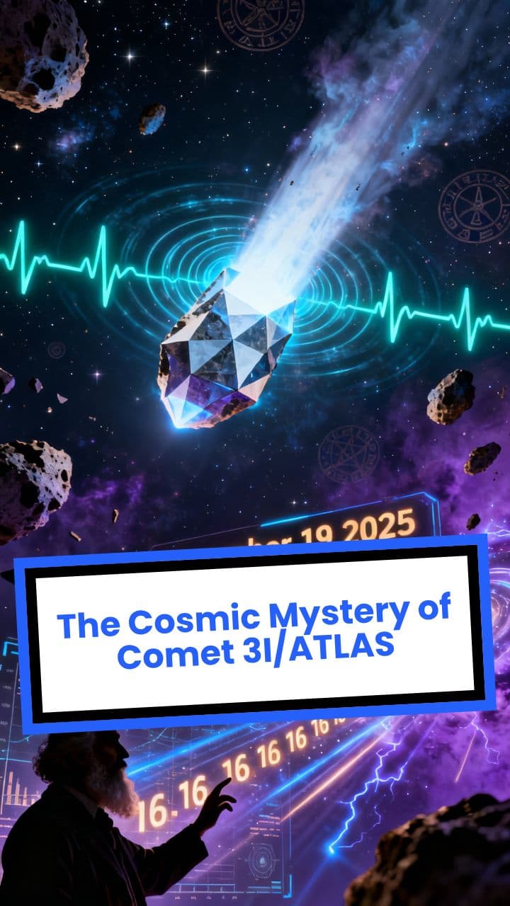 The Cosmic Mystery of Comet 3I/ATLAS