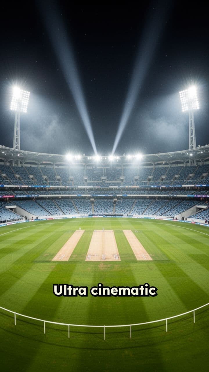 Cinematic Night Cricket Intro