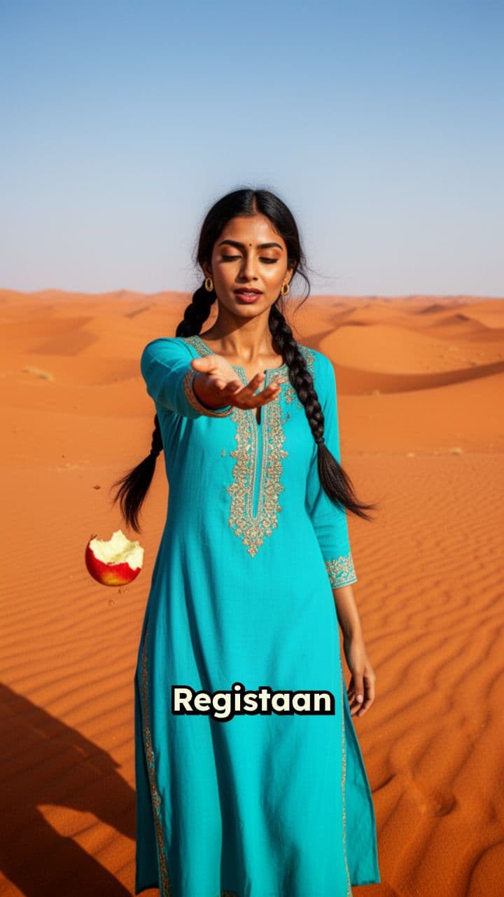 रेगिस्तान में सड़े सेब का चमत्कार