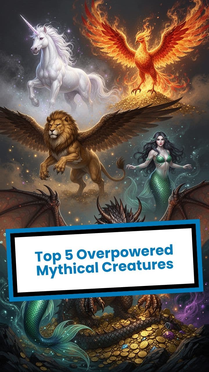 Top 5 Overpowered Mythical Creatures
