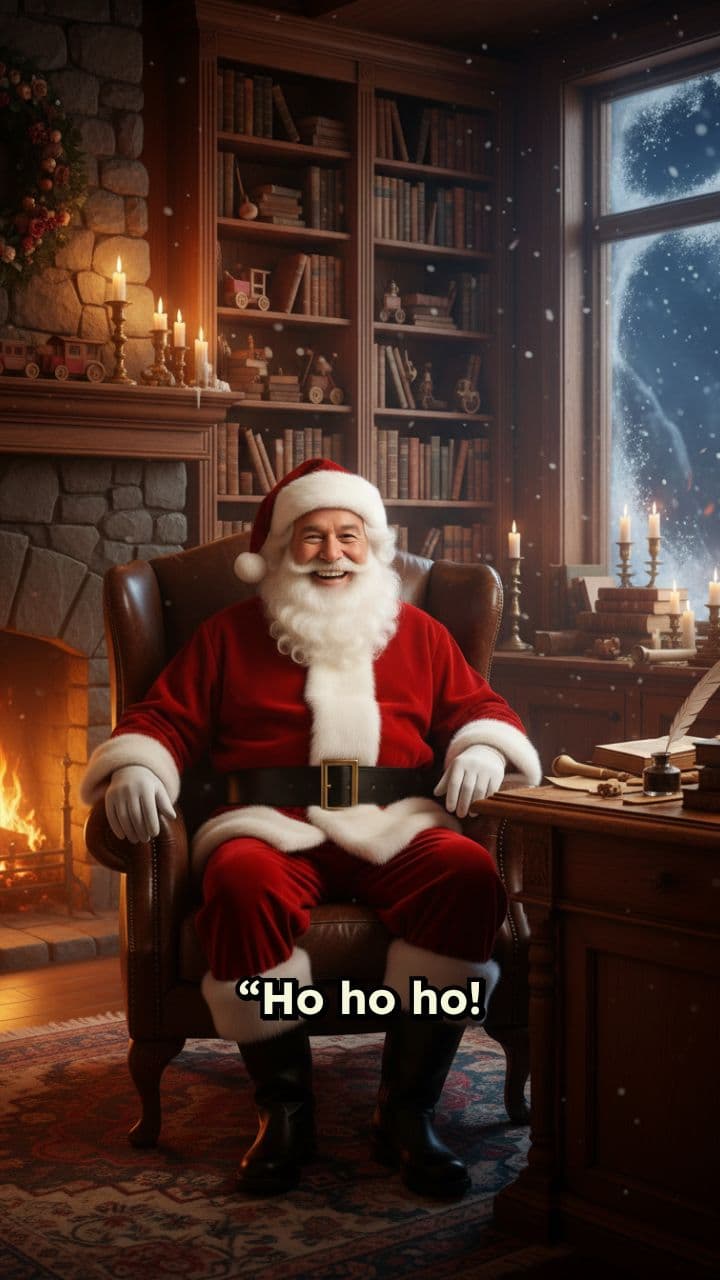 Santa’s Message to Theo