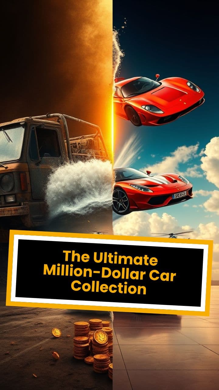 The Ultimate Million-Dollar Car Collection