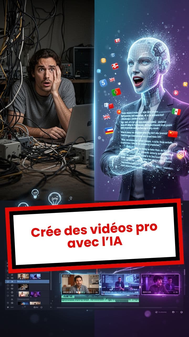 Crée des vidéos pro avec l’IA