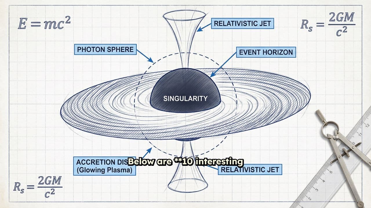 10 Physics-Based Facts About Black Holes