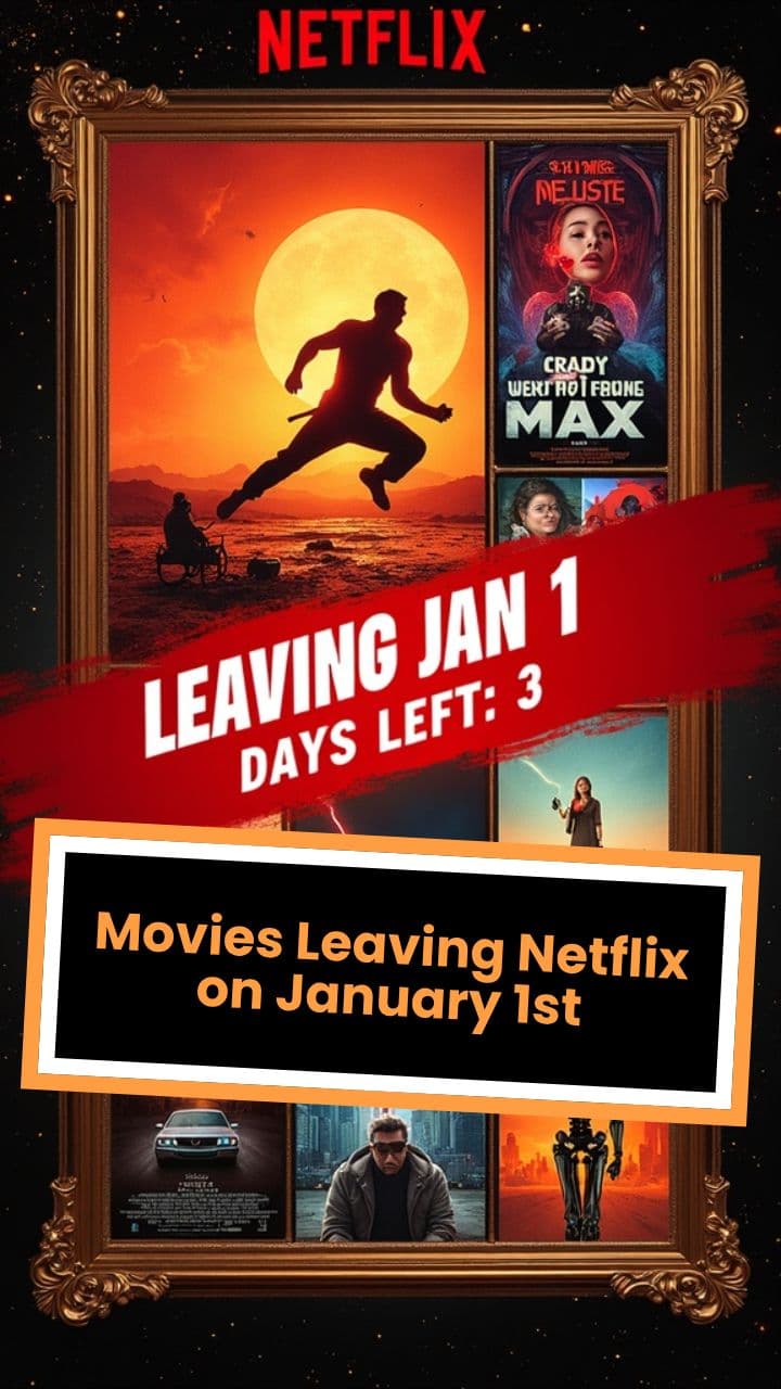 Movies Leaving Netflix on January 1st
