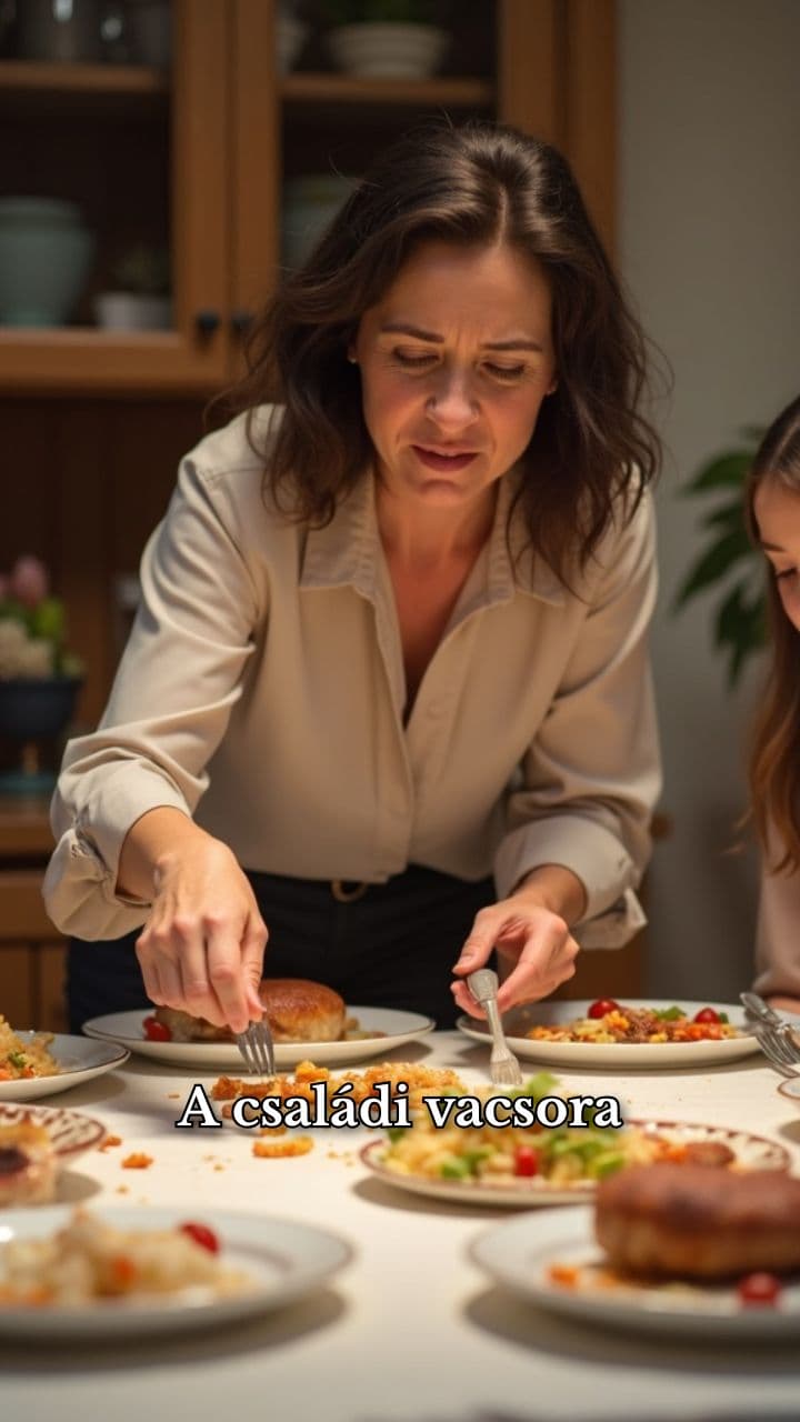 Kaotikus családi vacsora