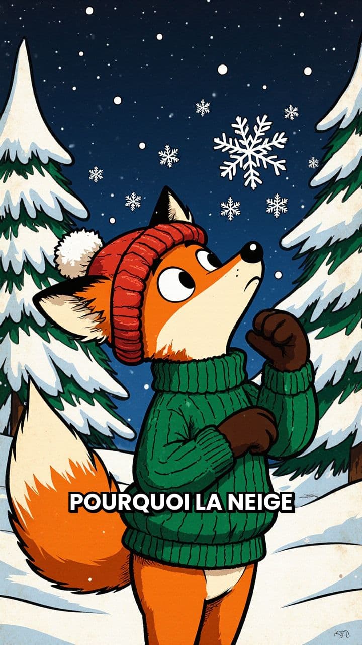 Pourquoi la neige est blanche ?