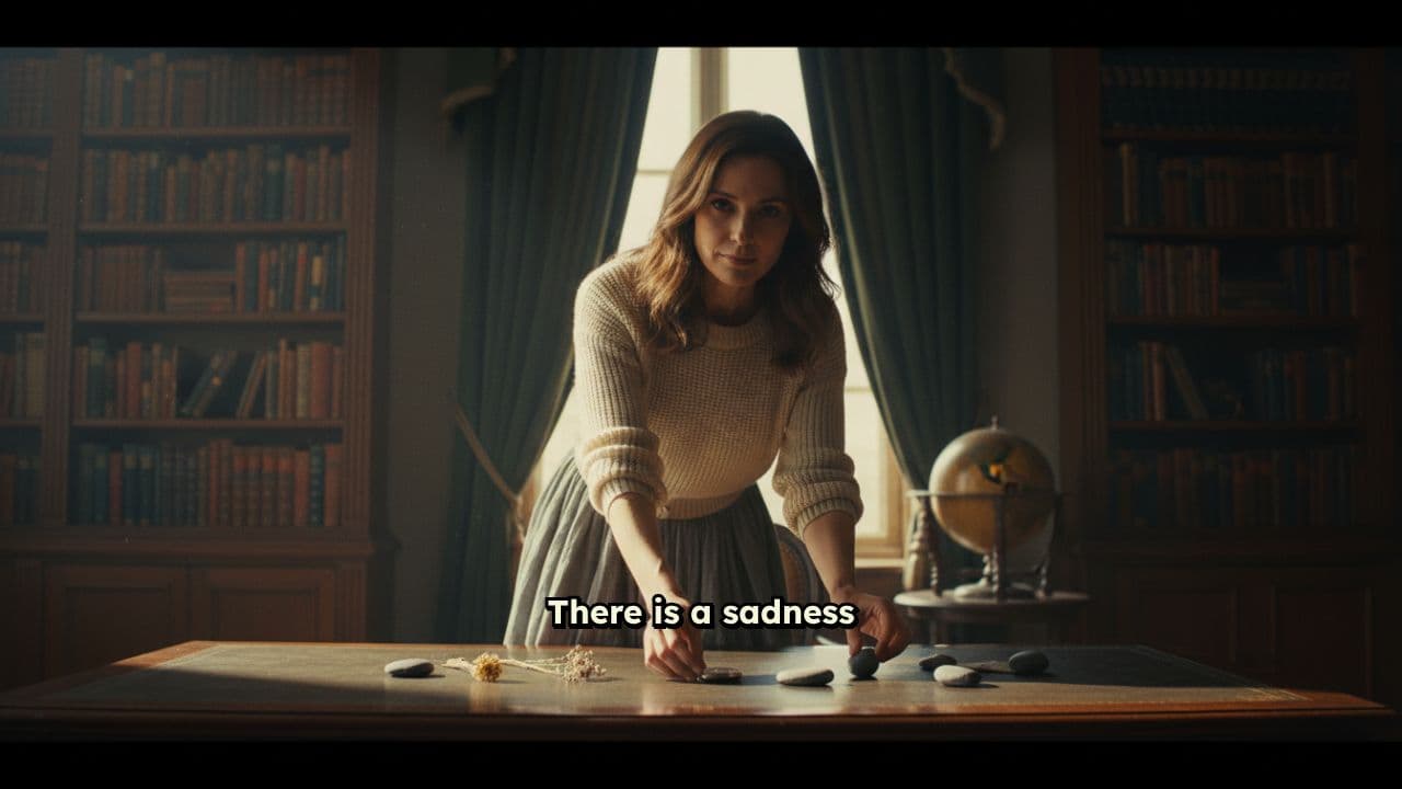 A Sadness That Arranges