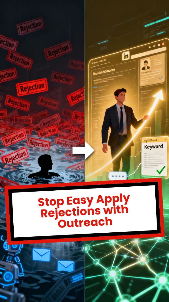 Stop Easy Apply Rejections with Outreach