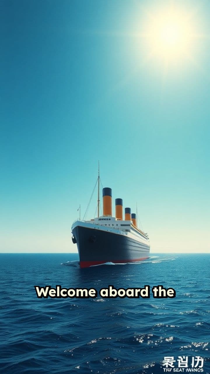 A Tour of the Titanic at Sea