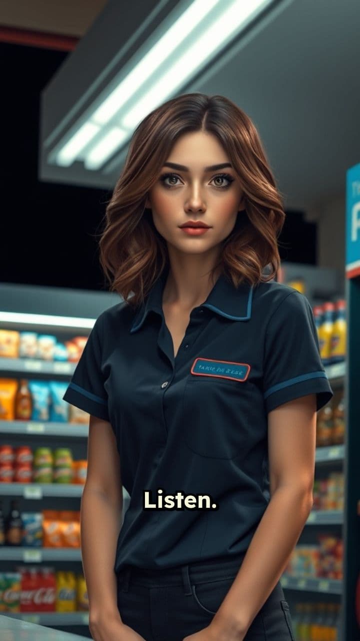 The Watcher at the Gas Station