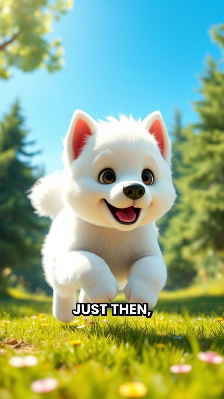 The Puppy and the Injured Deer