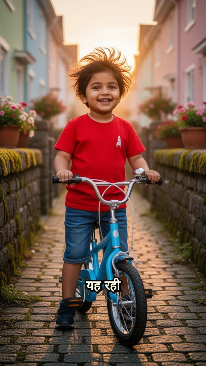 चिंटू की पहली उड़ान